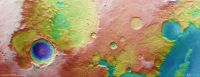 Mars Express: Amenthes Planum topographical